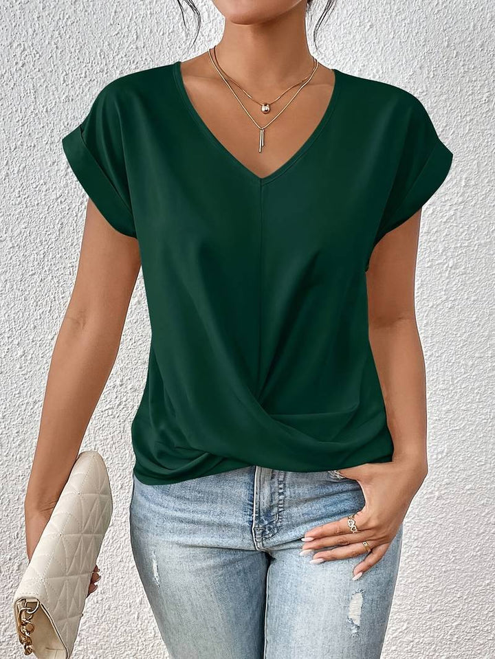 Zinnia – Lockeres Kurzarmshirt