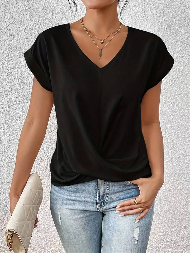 Zinnia – Lockeres Kurzarmshirt