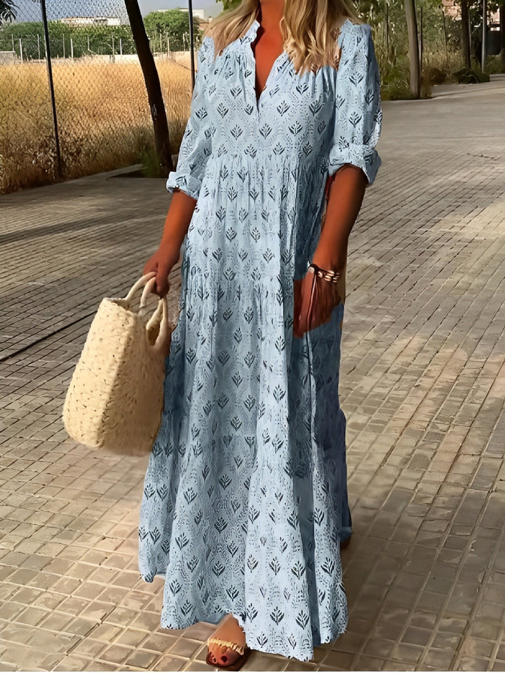 Ryanne - Vintage-Damenmaxikleid