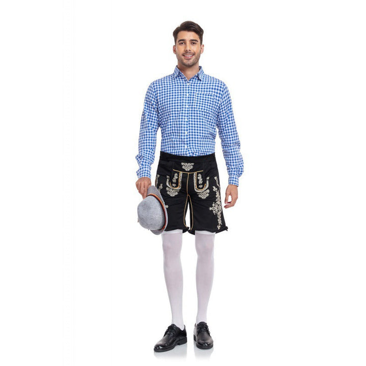 Jaxson - Traditionelles kariertes Oktoberfestshirt für Herren