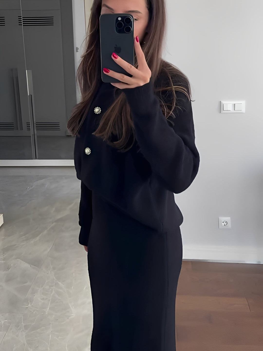 Cecilia - Elegantes Set aus Jacke und Rock für Damen