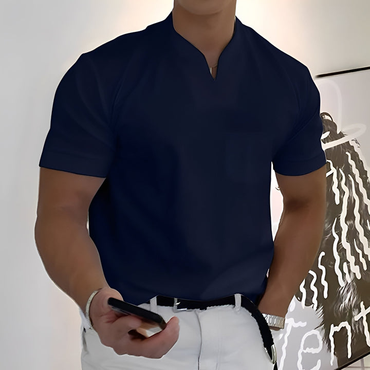 Dylan - Eng anliegendes, kurzärmeliges Herren-Businesshemd