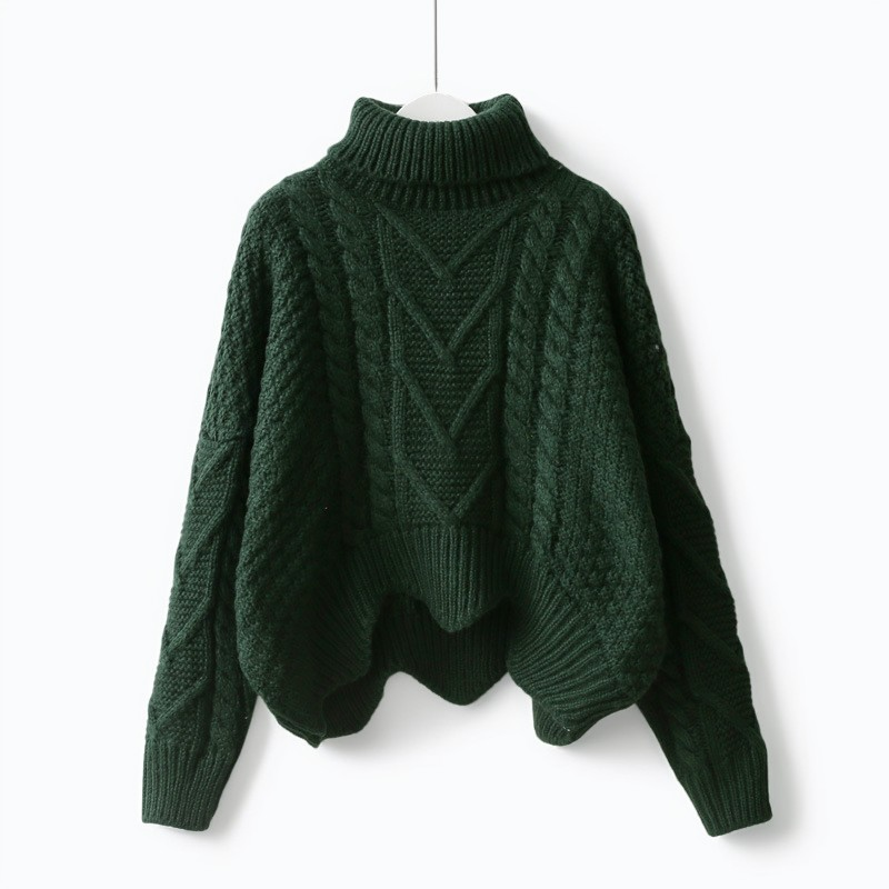 Catrina - Komfortabler, warmer Damen-Rollkragenpullover