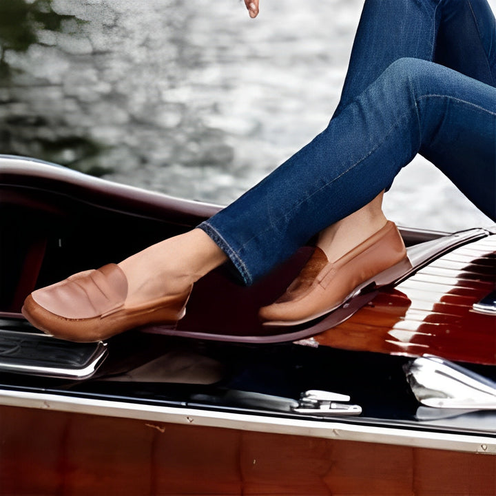 Tiffanie - Komfortable flache Damenschuhe