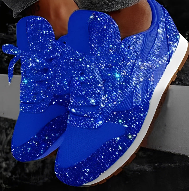 Kaycee - Funkelnde, entspannte Muffin-Sneaker für Frauen