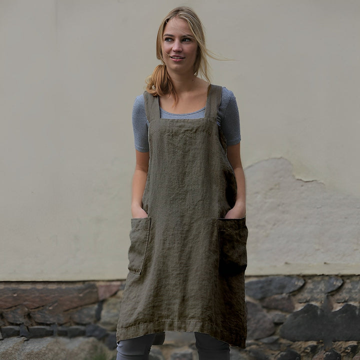Mozelle - Lockeres Damenkleid mit Taschen
