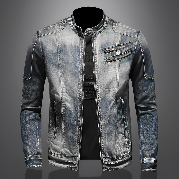 Lucas - Trendy Jeansjacke mit Taschen für Herren