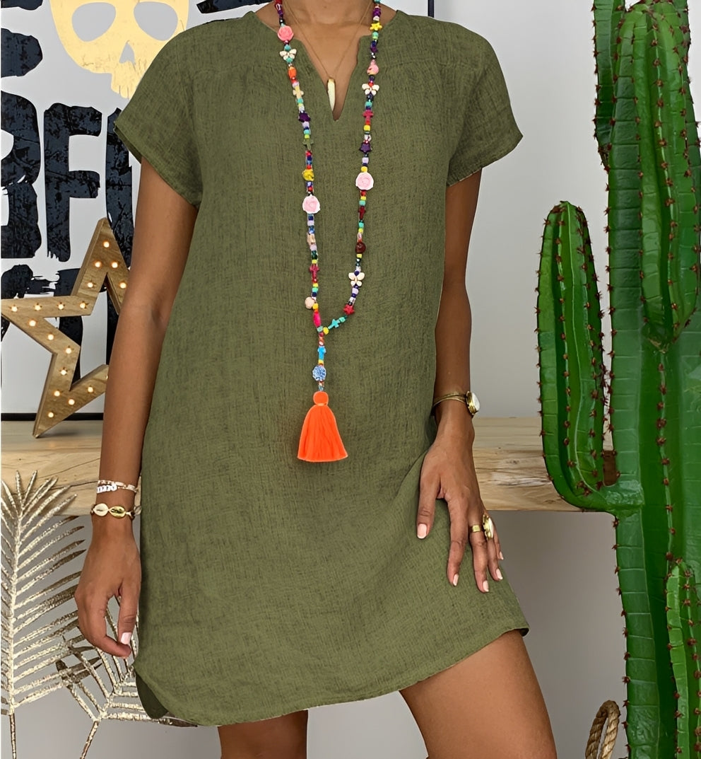 Ellia - Angenehmes Kurzarmkleid für Damen