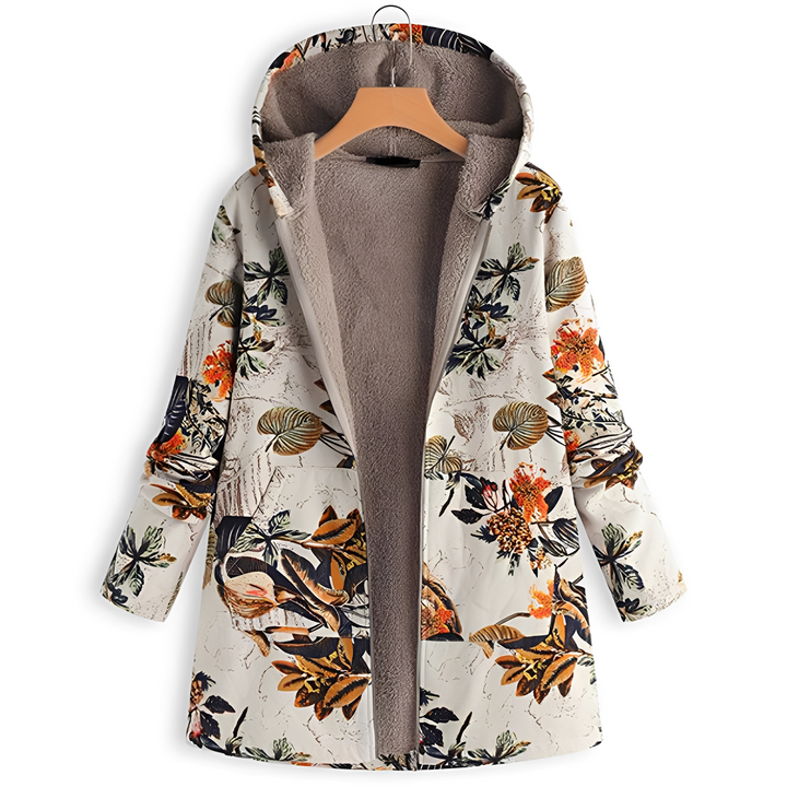 Olyvia - Damenjacke im Vintage-Look mit Muster