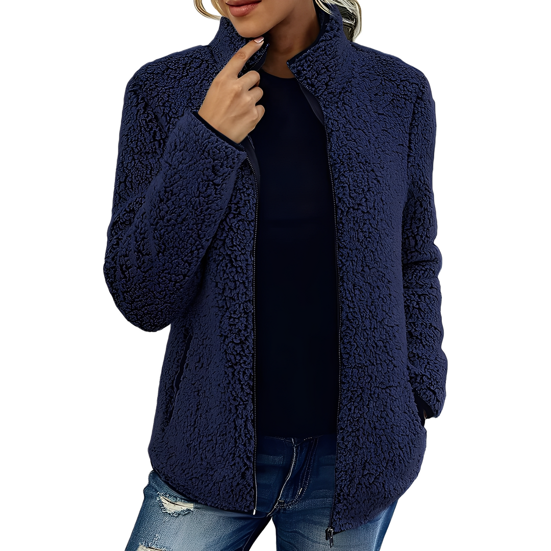Larissa - Stilvolle, warme Fleece-Jacke für Damen