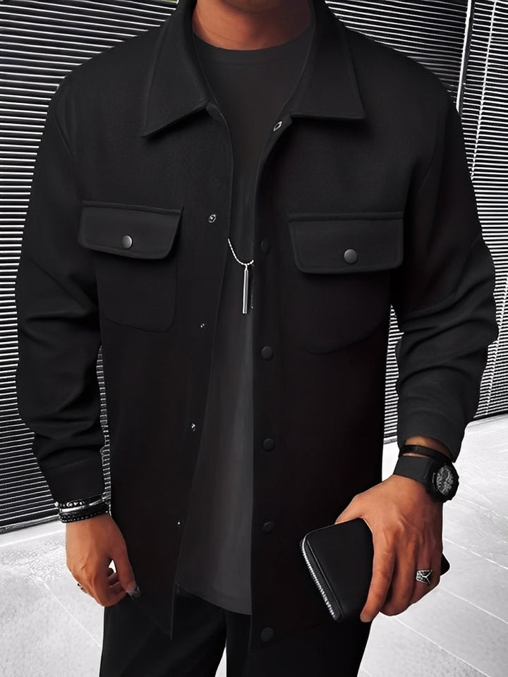Clinton - Herrenjacke mit trendigem Kragen und Taschen