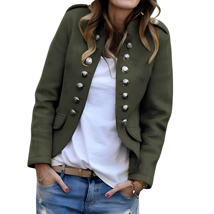 Rhoda - Trendiger Blazer mit Stehkragen für Damen