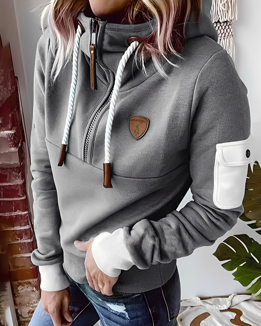 Pauline - Stilvoller, multifunktionaler Damenpullover