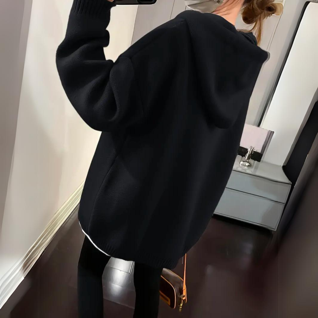 Lächeln – Warmer und weicher Hoodie