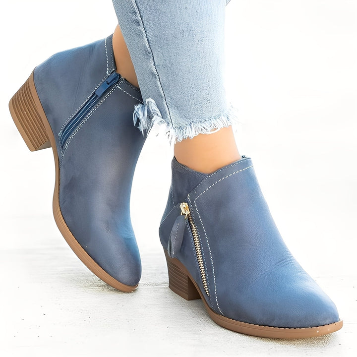 Mirabelle - Elegante Damenstiefeletten mit Zipper