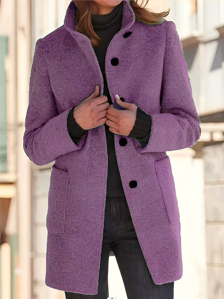 Michele - Damenmantel aus winddichter Wolle