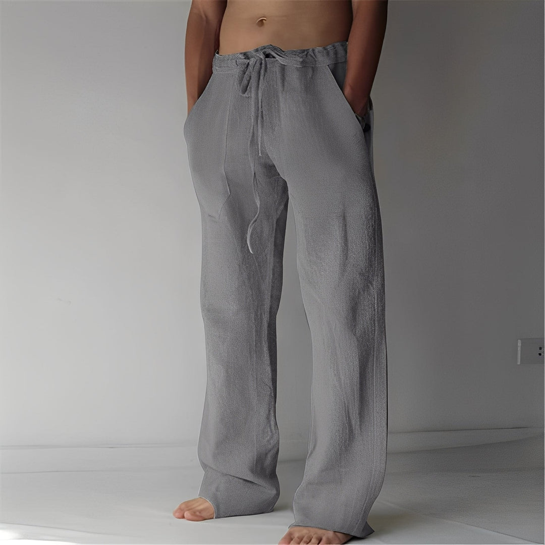Arthur – Weite Leinenhose für Männer