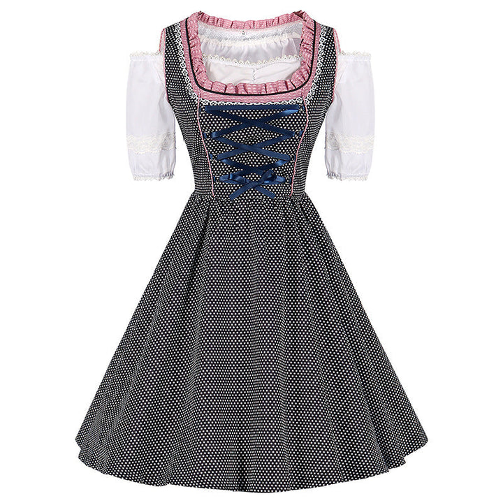 Velda - Klassisches Oktoberfestkleid mit Trägern für Frauen