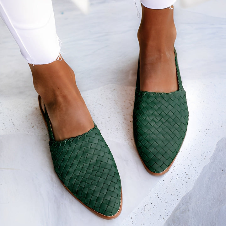 Shirley - Modische flache Frauenschuhe mit spitzer Spitze