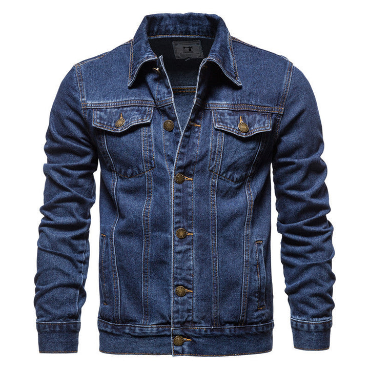 Jameson - Klassische Herren-Denim-Truckerjacke