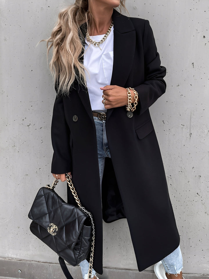 Moriah - Stilvoller, warmer Wollmantel für Damen