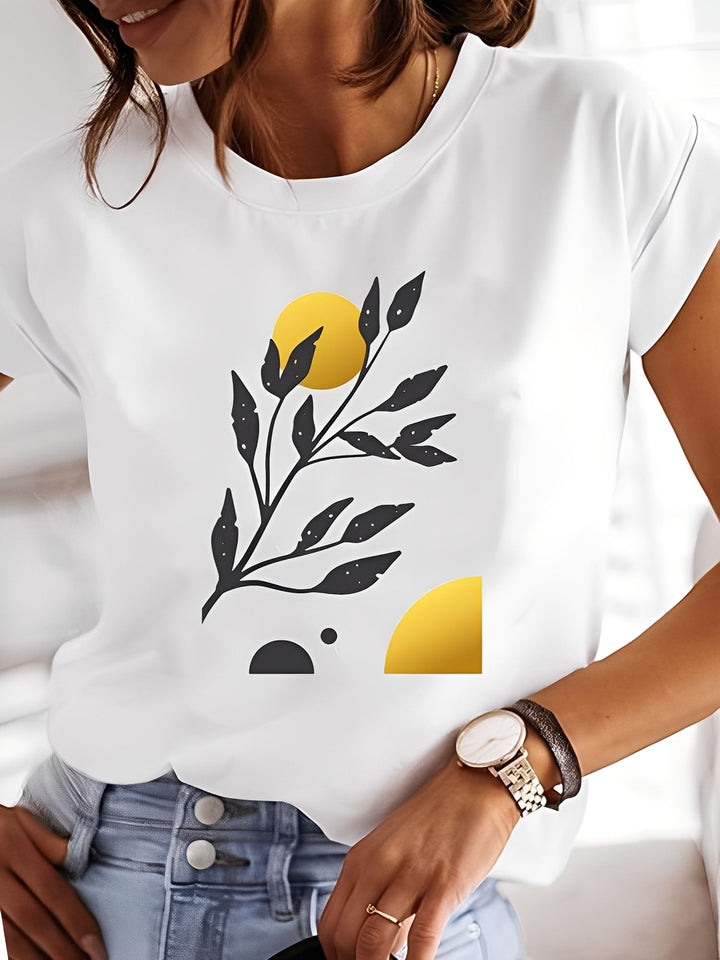 Annalise - Damen Kurzarmhemd mit Muster