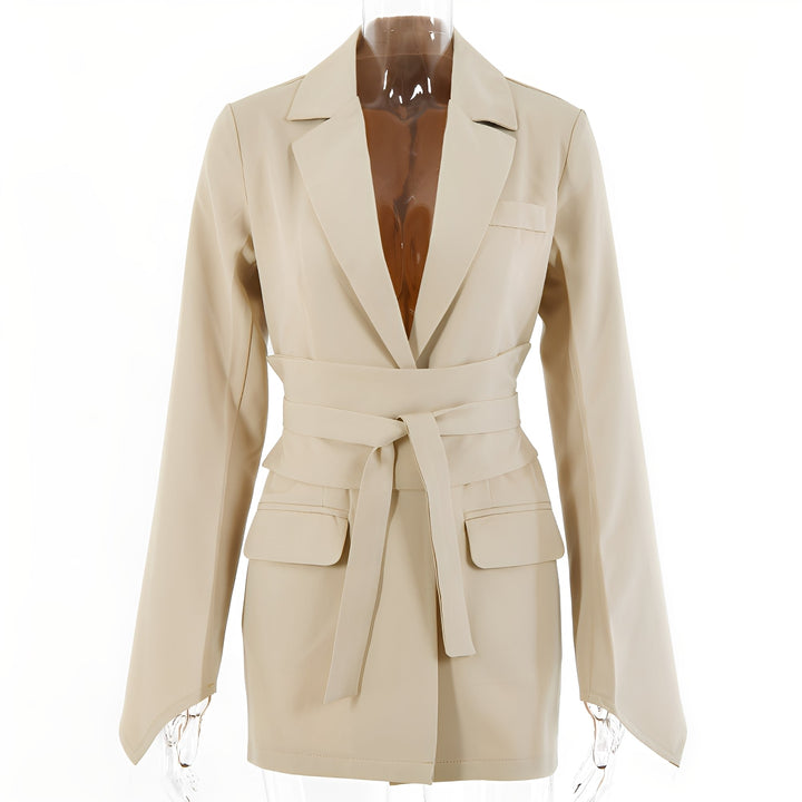 Malvina - Damenblazer mit Gürtel