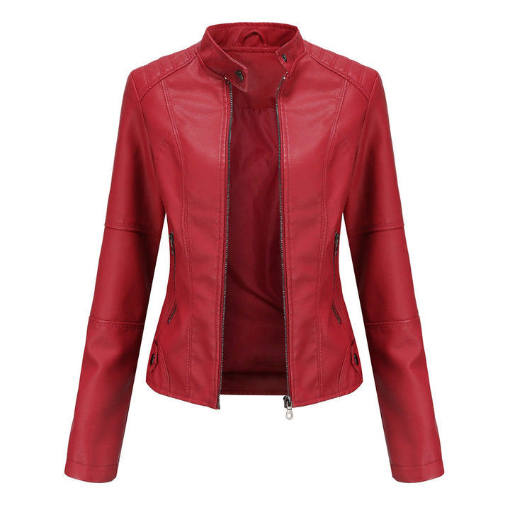 Martha - Elegante, taillierte Damenlederjacke