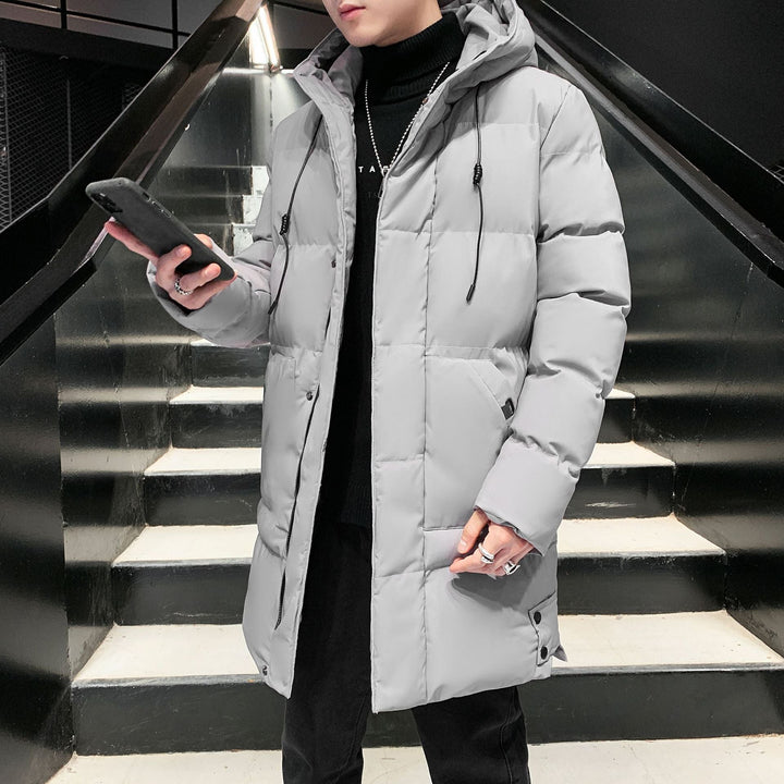 Riordan - Moderne Herren-Daunenjacke mit Kapuze