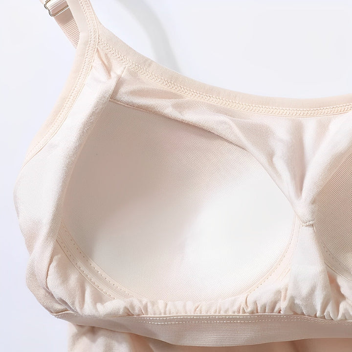 Elfrieda - Leichtes, angenehmes Top mit eingebautem BH für Damen