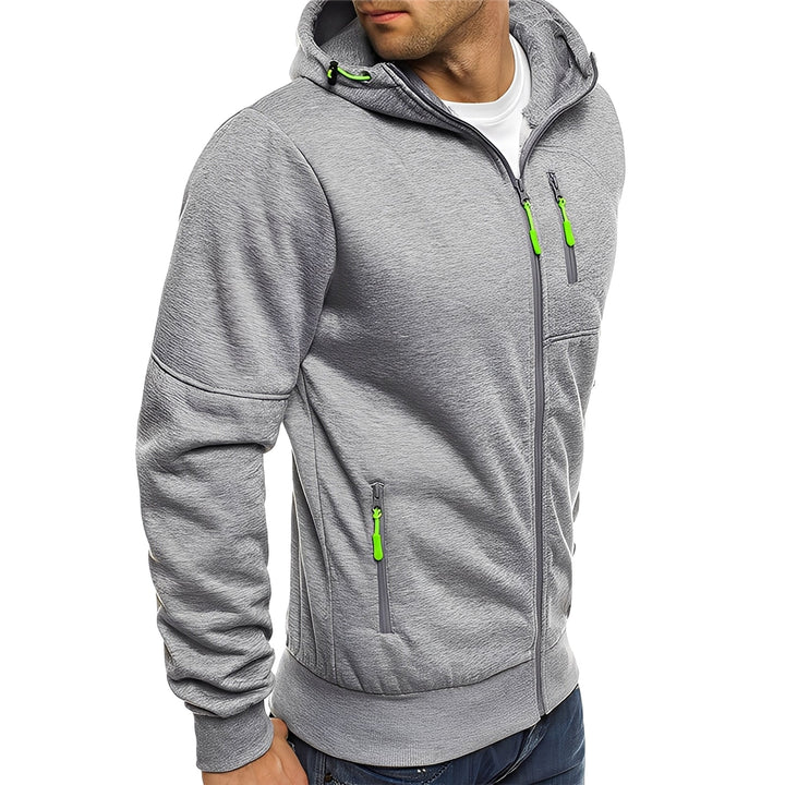Allen - Moderne Kapuzen-Fleecejacke für Herren