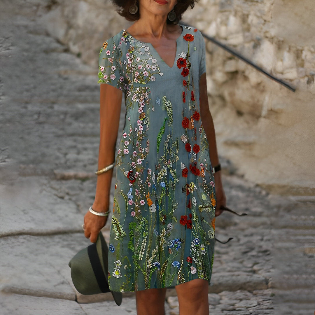 Kailey - Sommerkleid mit Blumen für Damen