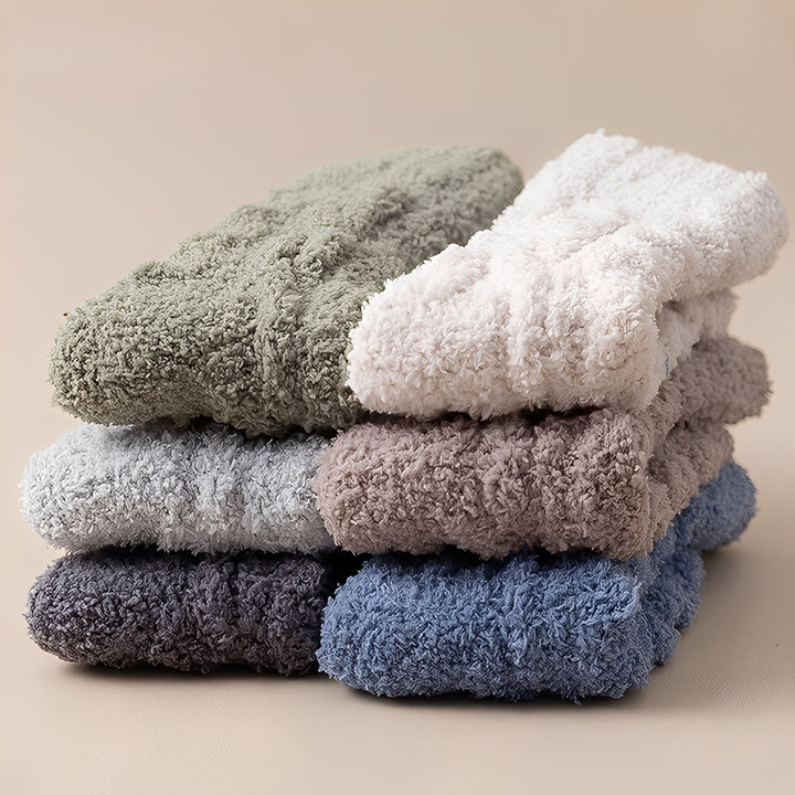 Neely - Universelle Socken aus warmen Samt-Fleece