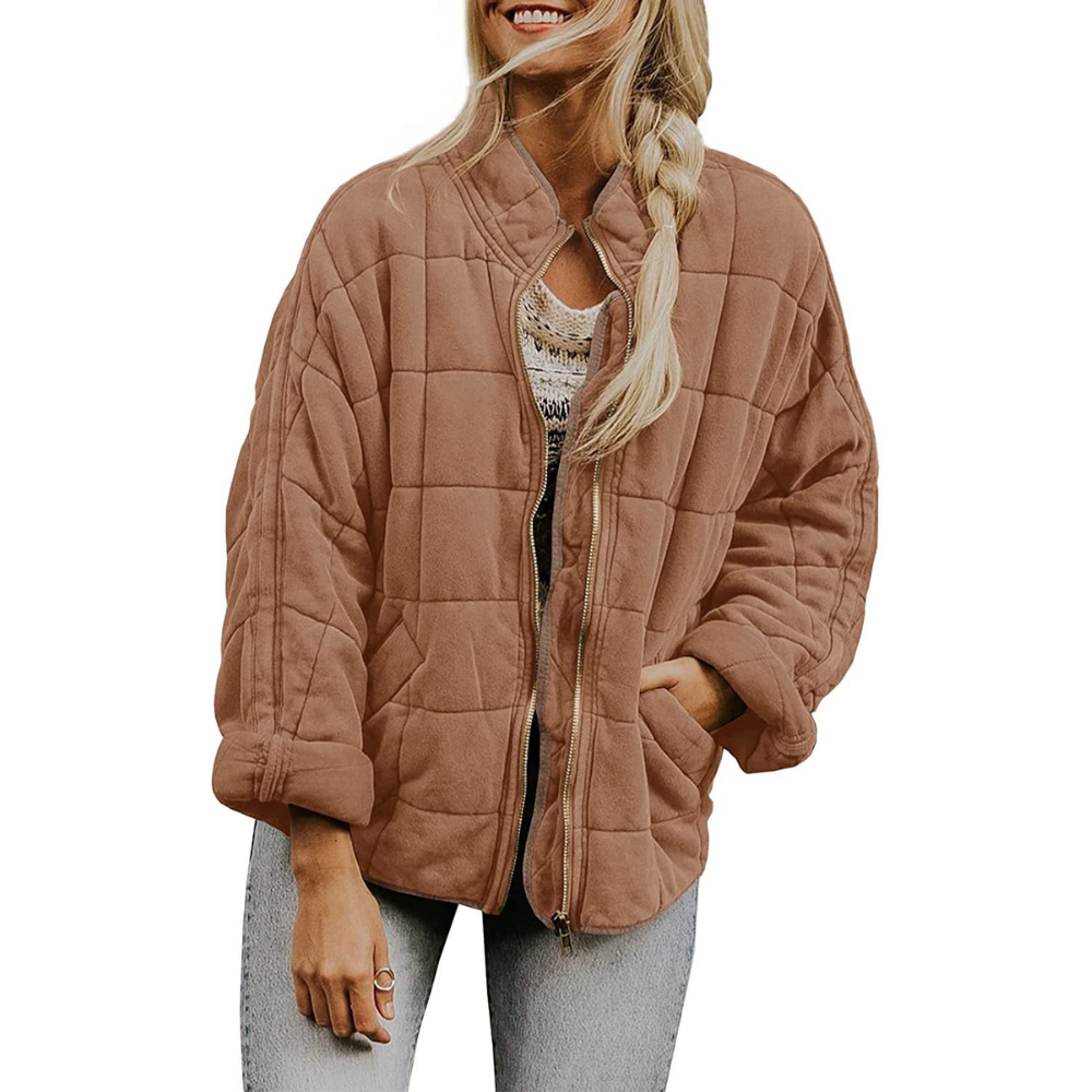 Reilly - Warme, lässige Damenjacke mit Taschen