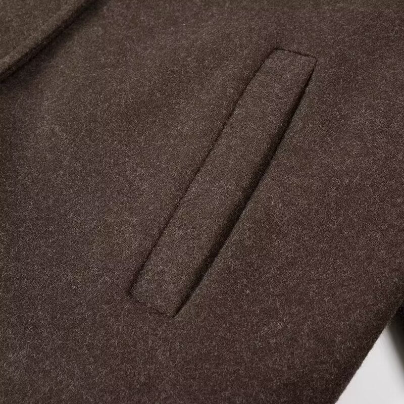 Adeline - Eleganter Damenmantel im Oversize-Stil