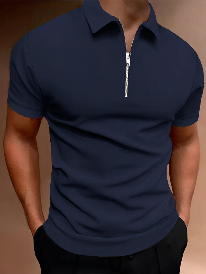 Carl - Komfortables Poloshirt mit Reißverschluss für Herren