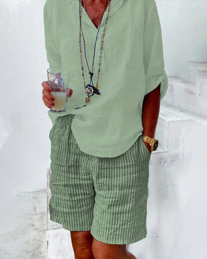 Élise – Gestreifte Shorts