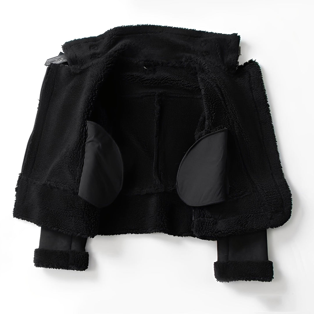 Serrena - Gemütlich warme Lederjacke für Damen