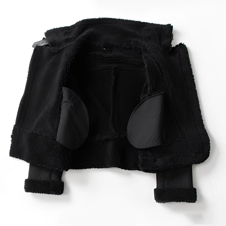 Serrena - Gemütlich warme Lederjacke für Damen