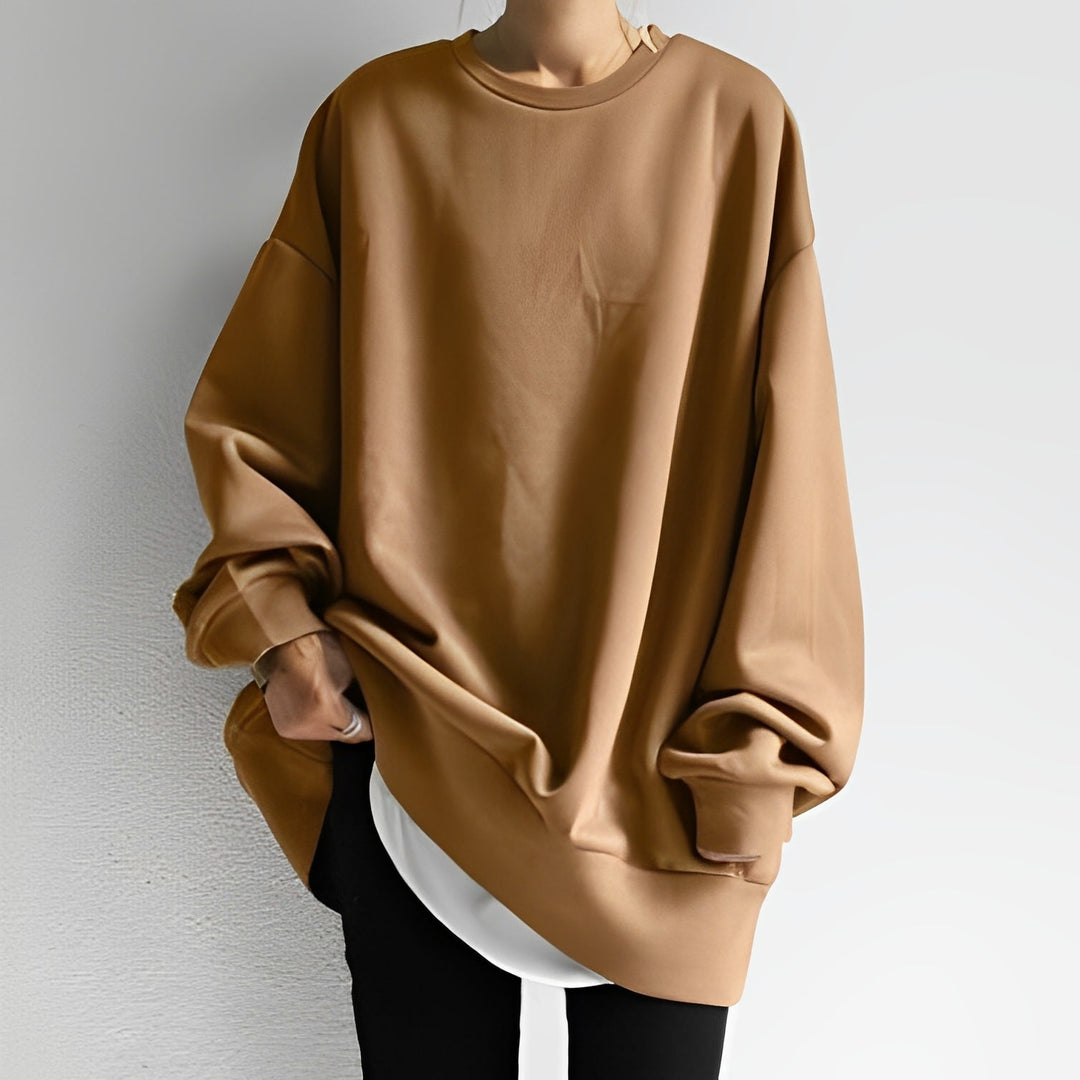 Abegail - Frauen-Langpullover im lockeren Stil