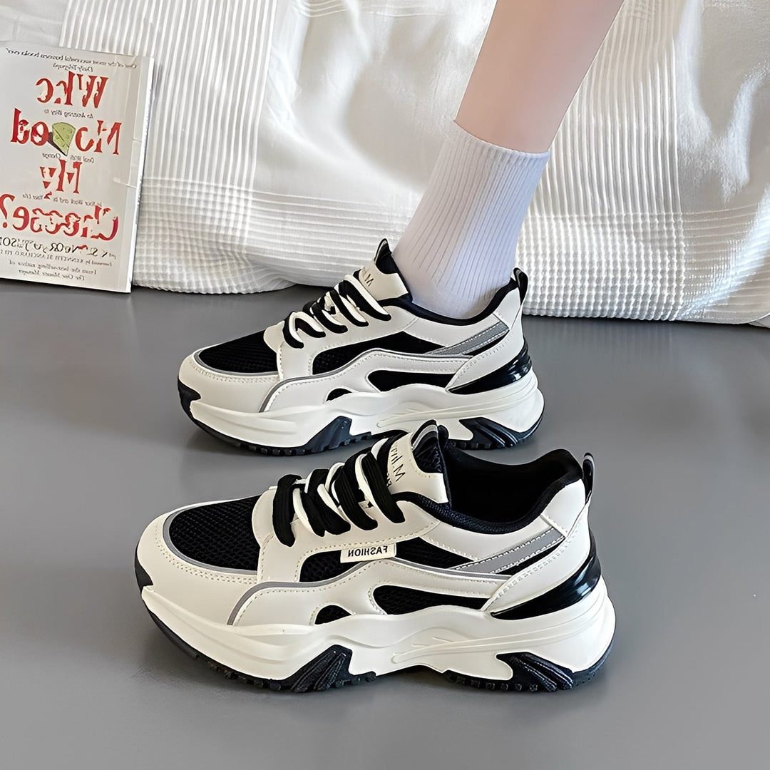 Sophie - Edle Damen-Sneaker mit hoher Sohle