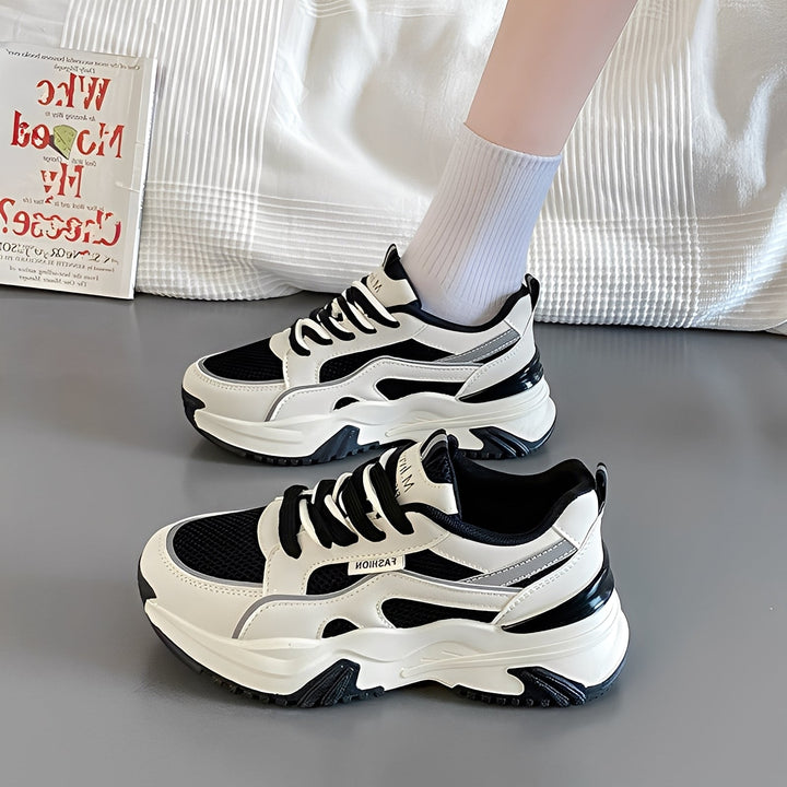 Sophie - Edle Damen-Sneaker mit hoher Sohle
