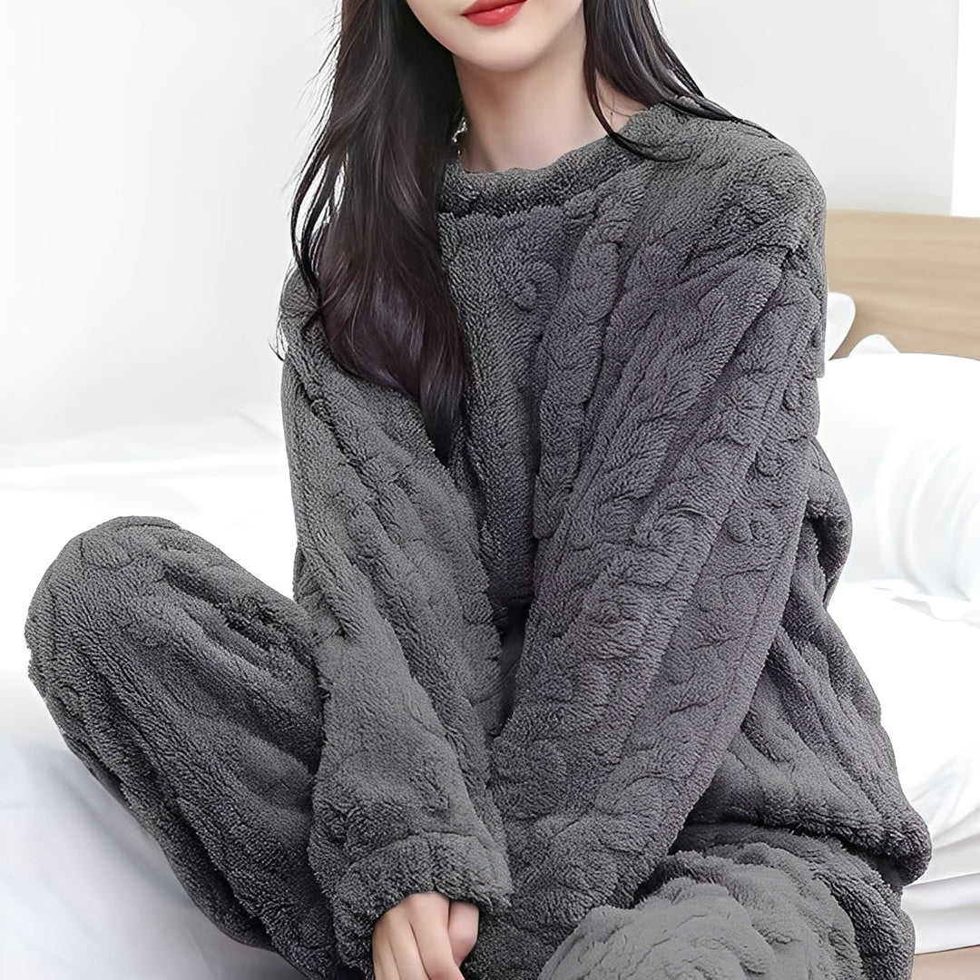 Kilie - Bequemes, gemütliches Fleece-Duo-Set für Damen