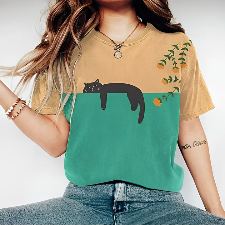 Alvina - Lässiges T-Shirt mit Damen-Design