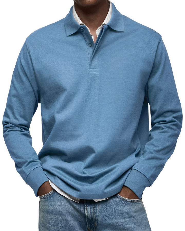 Willis - Eleganter Herrenpullover mit Knöpfen