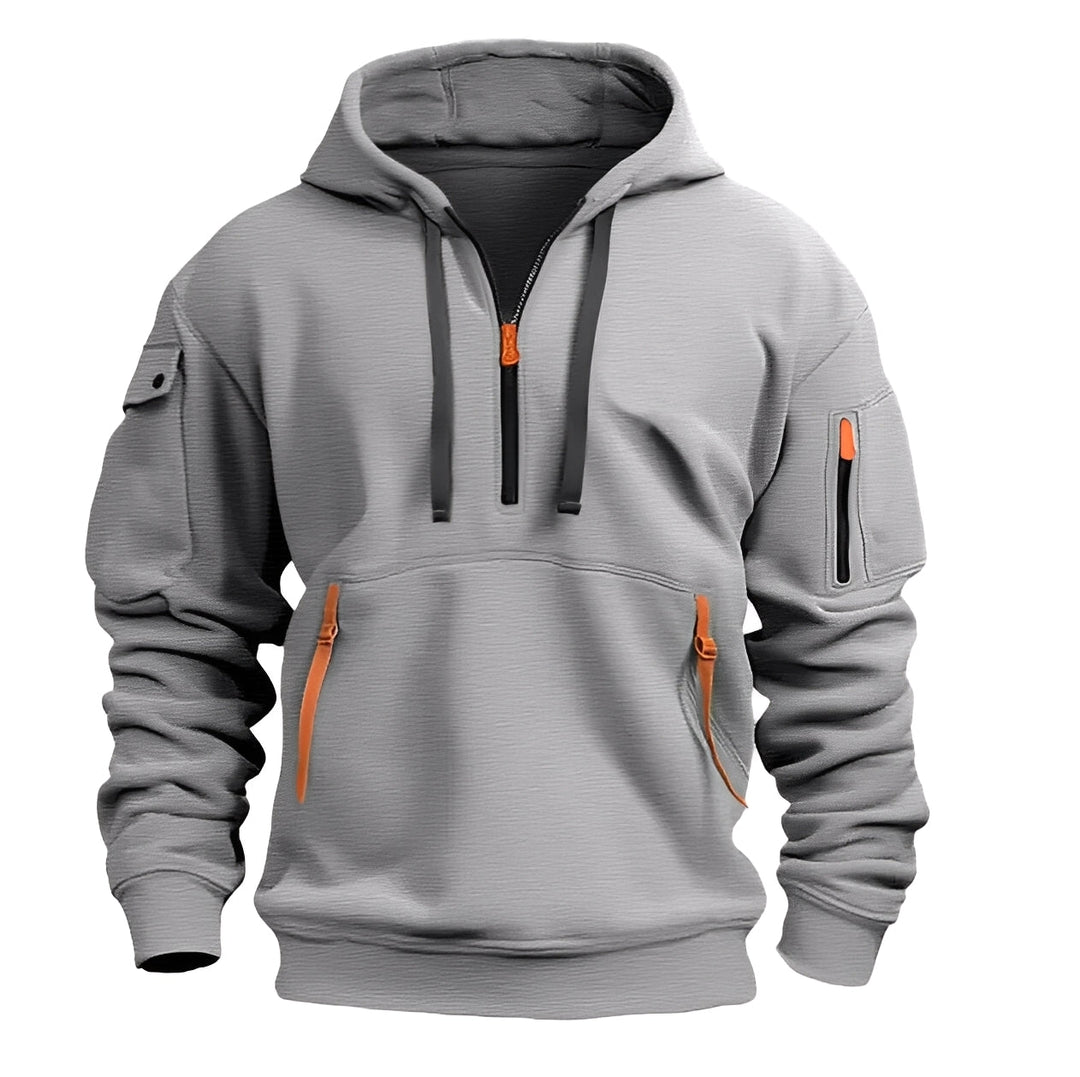 Burton - Herren-Hoodie mit halbem Reißverschluss