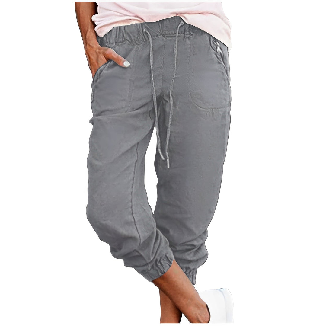 Evalyn - Trendige dehnbare Cargohose für Damen