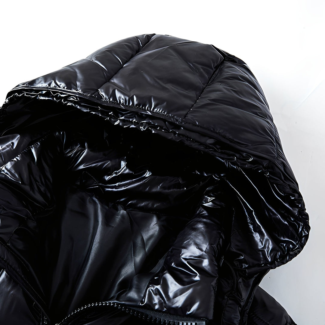 Robert - Warme, glänzende Herren-Daunenjacke