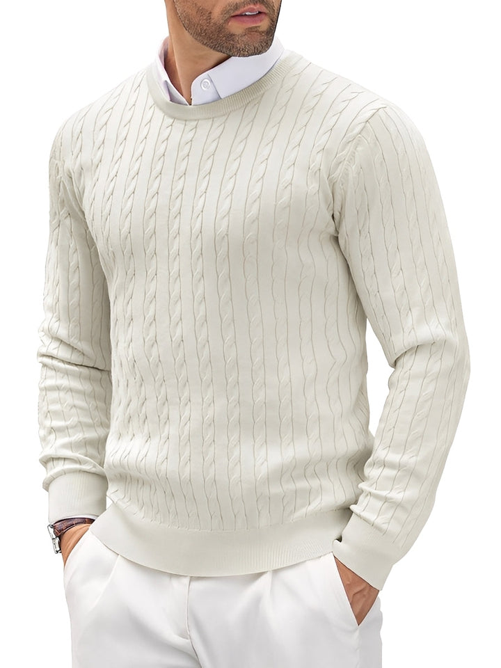 Romilly - Bequemer, schmaler Herrenpullover