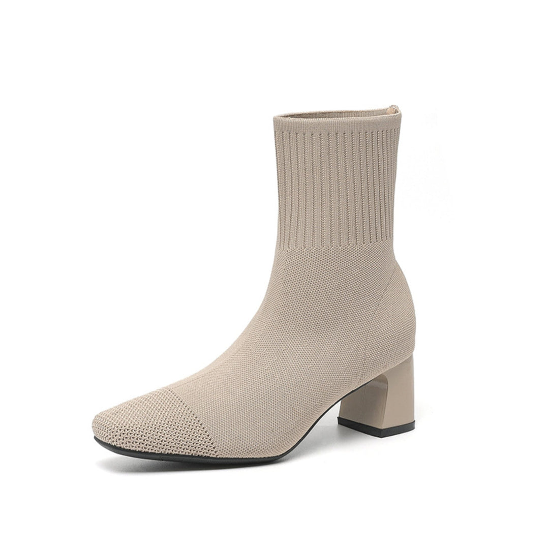 Elisha - Bequeme, warme Damenstiefel mit Absatz